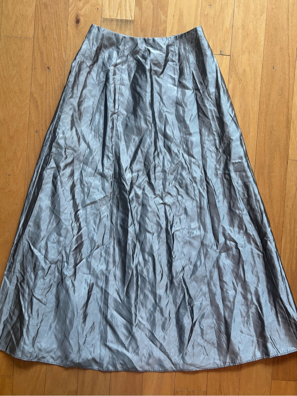 vintage crimson silver skirt
